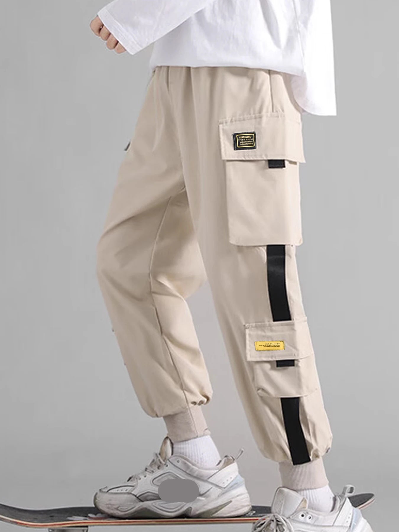 Men's Cargo Pants. Quick Dry, Breathable. Adjustable Waistband.
