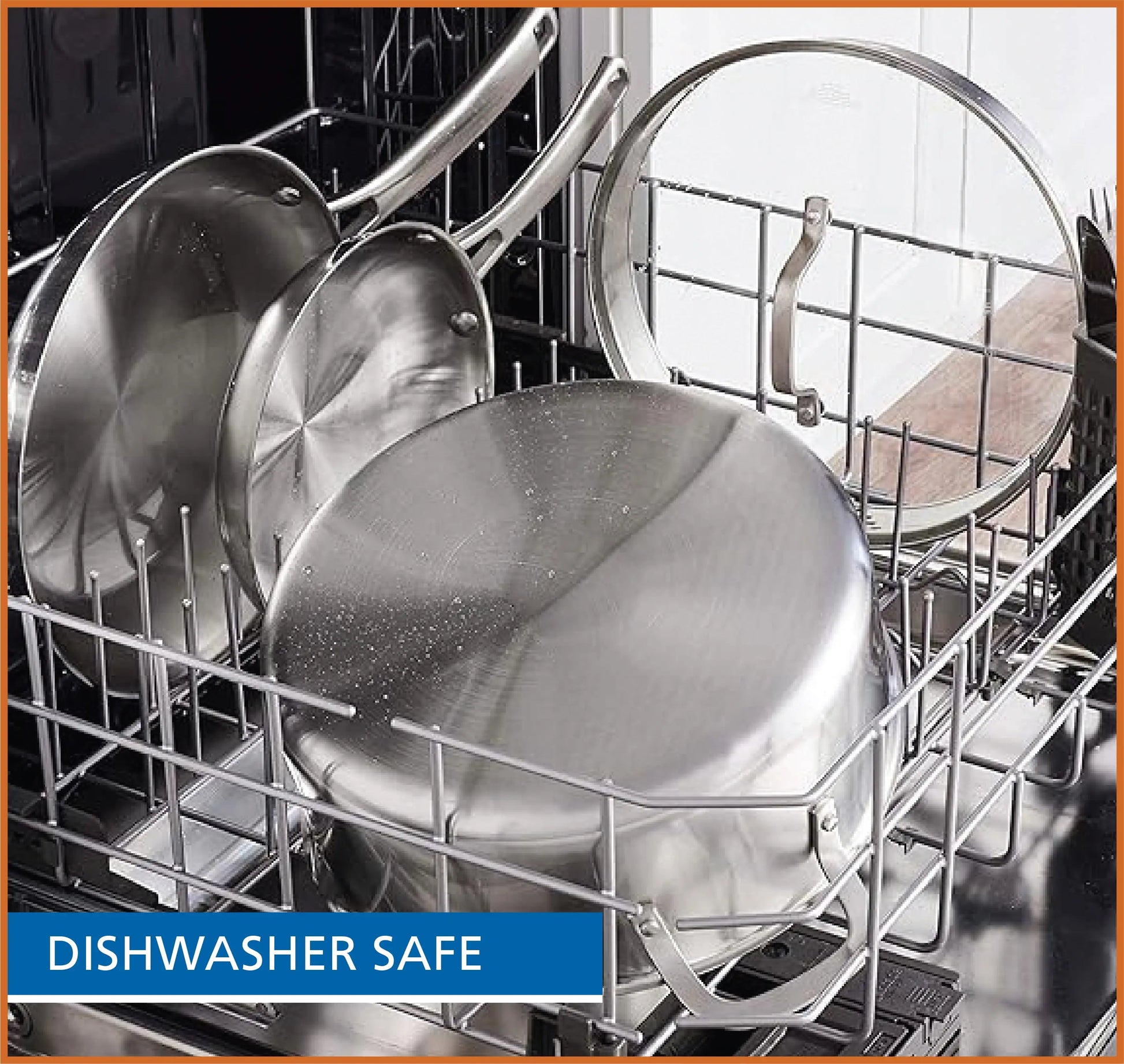 10-Piece Nonstick Stainless Steel Cookware Set. Durability And Style For Everyday Homemaking.