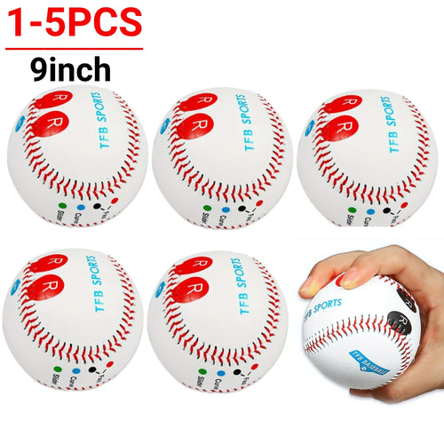 1-5pc Training Baseball. Finger Placement Markers - Pitching Trainer.