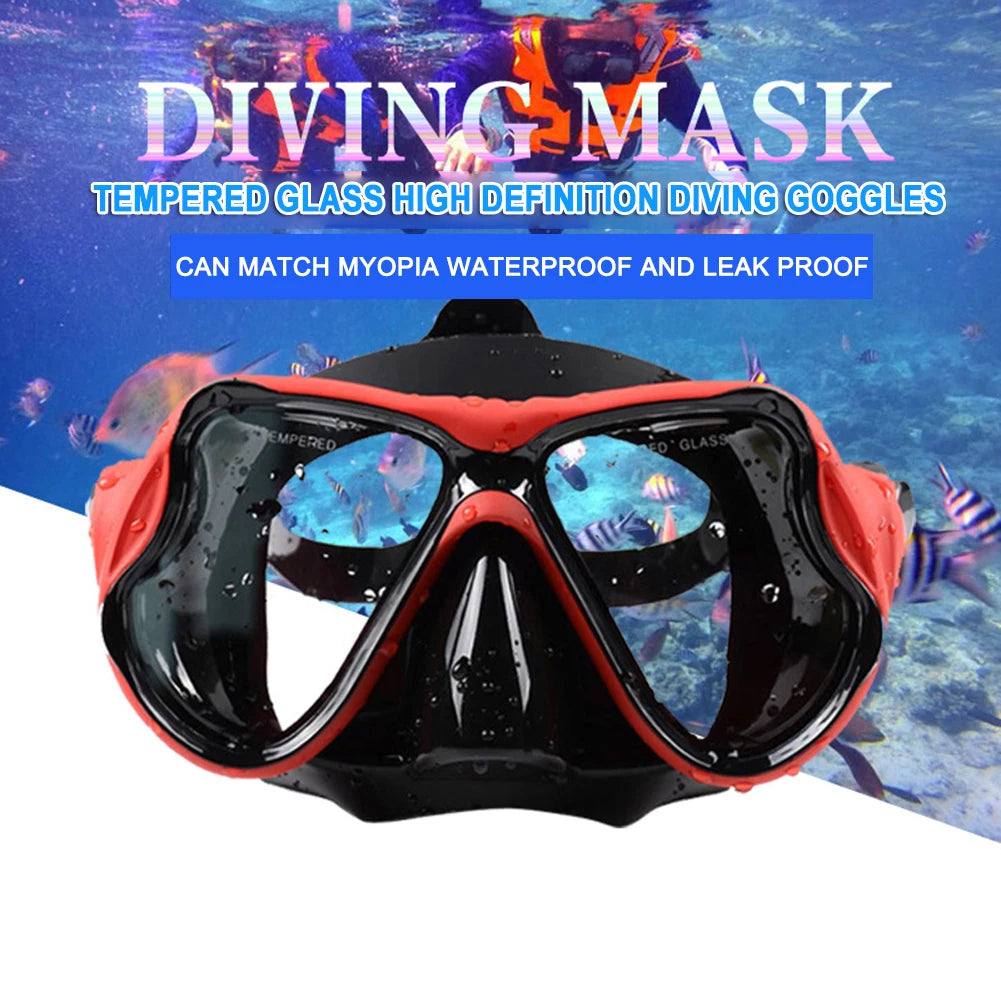 Professional Snorkeling Mask Panoramic Wide View .