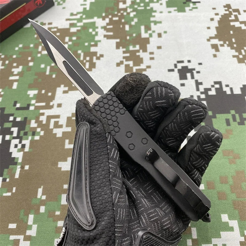 Zinc Alloy Handle, Multifunctional, Hunting, Self-defense Knives.