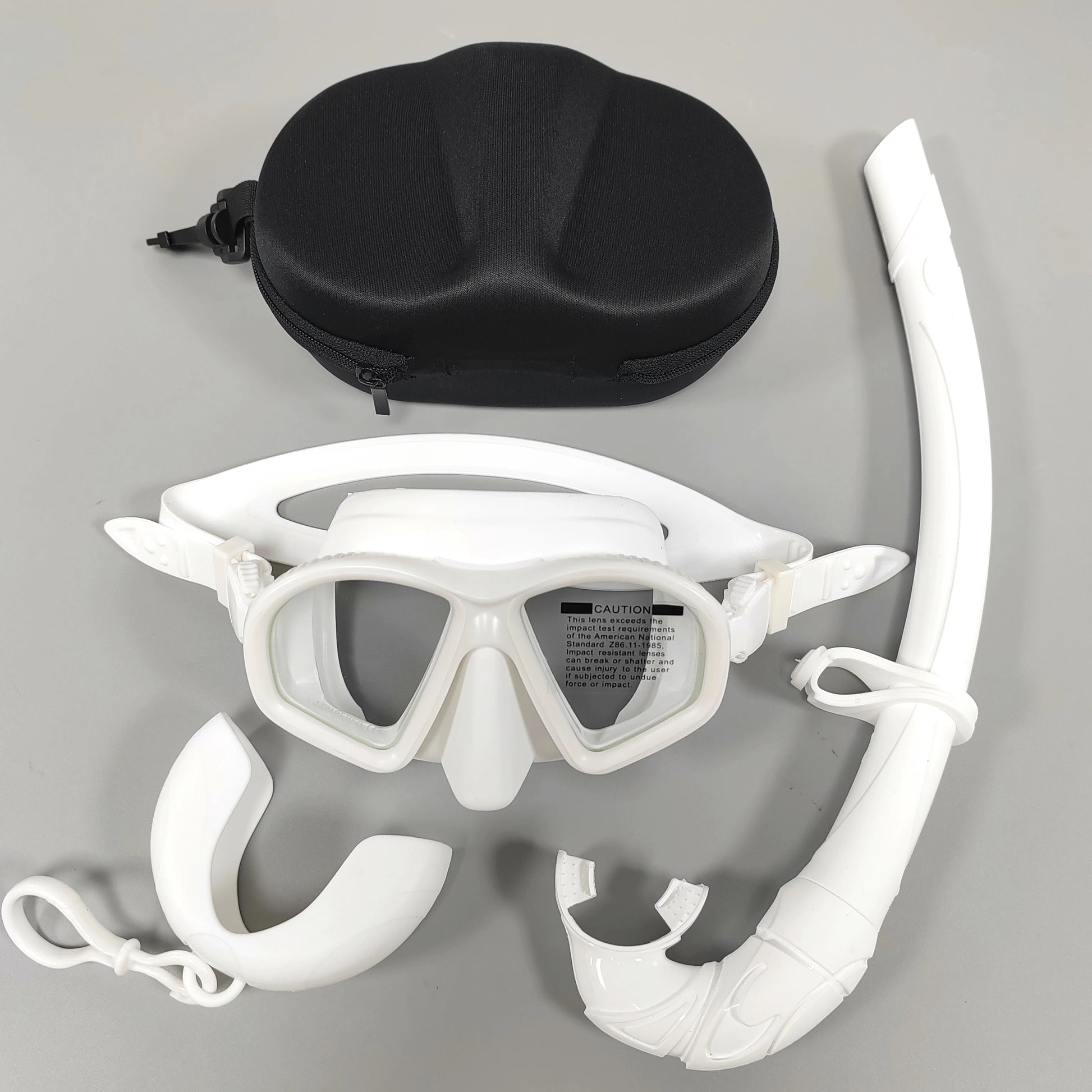 Professional Scuba Diving Mask. Snorkel, Silicone Skirt Diving Mask.