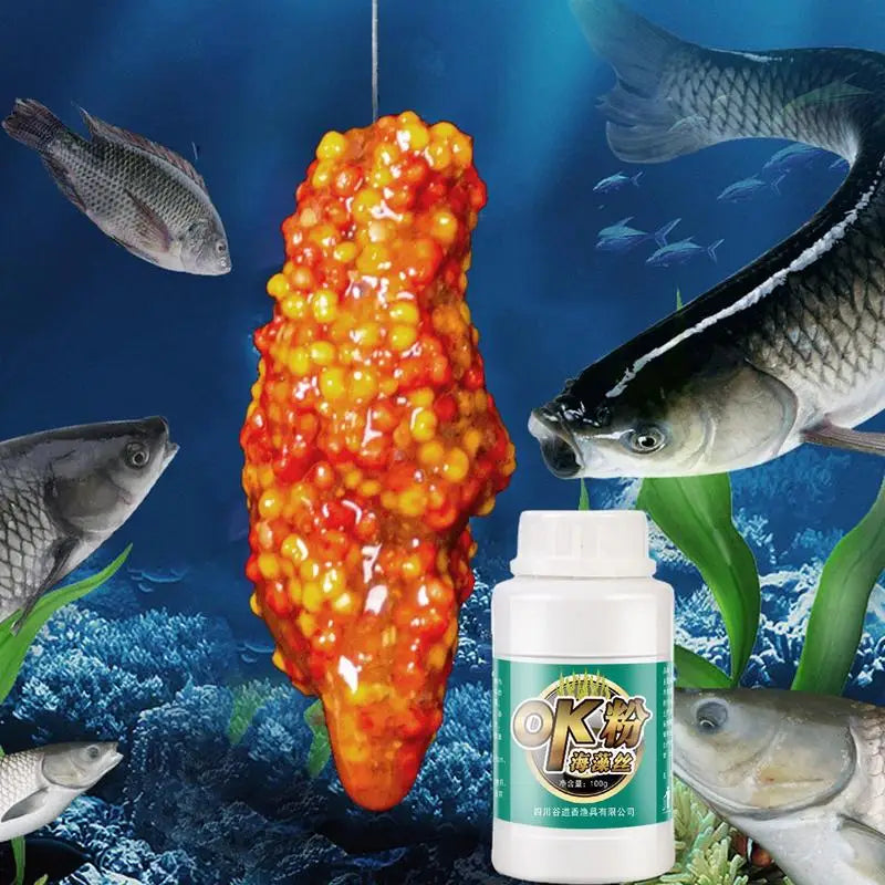 Bait Fish Additive. Black Pits Seaweed Fish Attractant. Strike Enhancer .