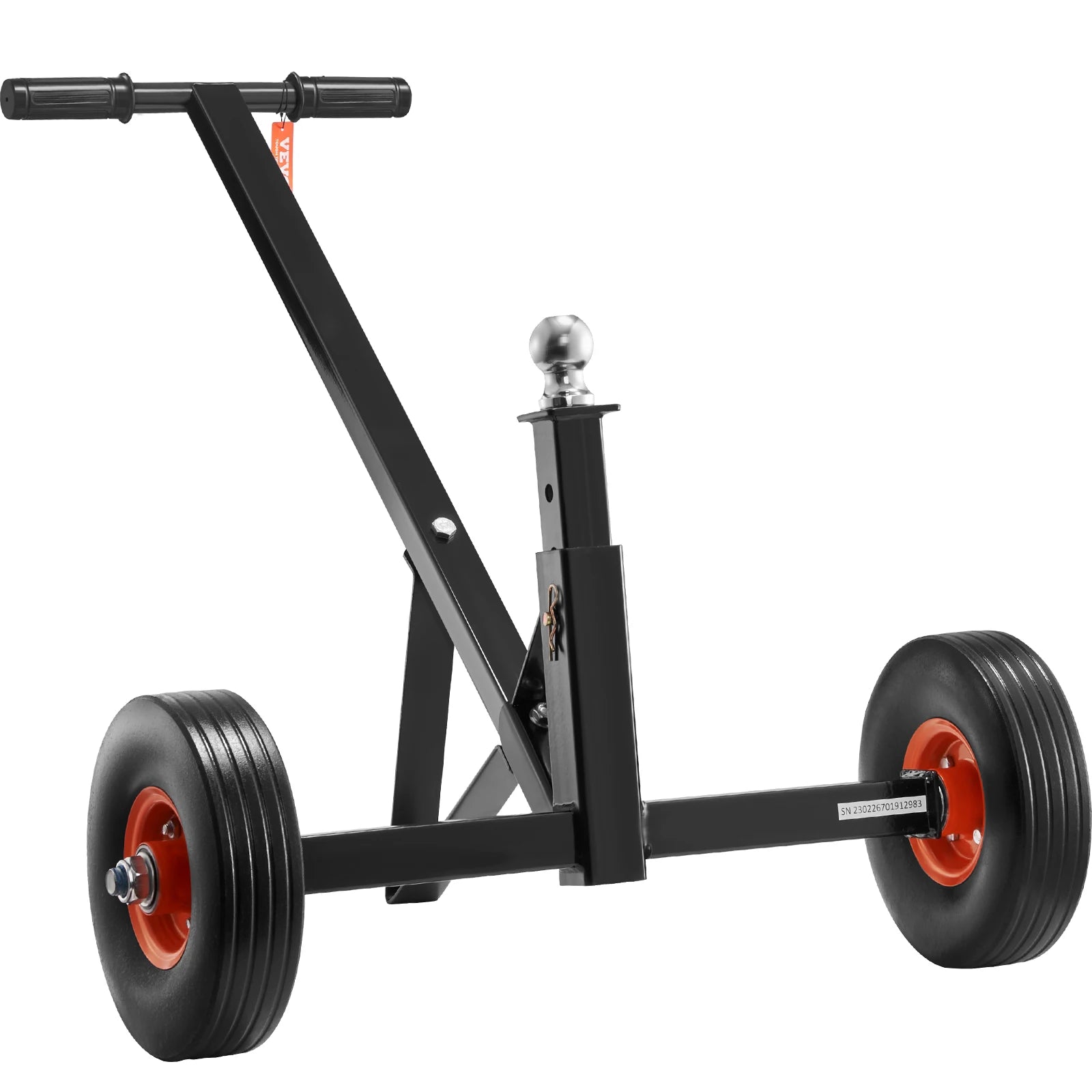 VEVOR 600/1500lbs Adjustable Trailer Tongue Dolly, 1-7/8'' Ball.
