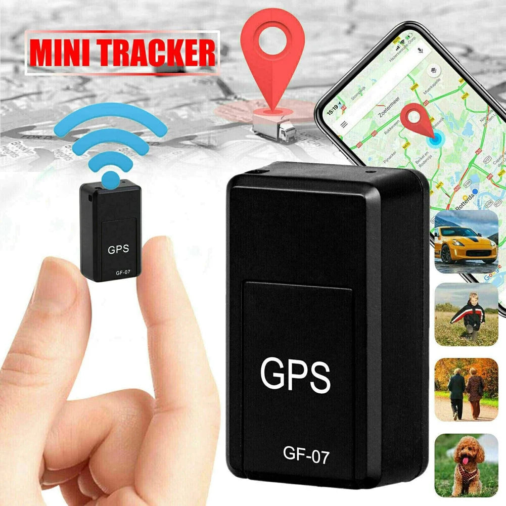 GF-07 GPS Tracker, Magnetic Locator, Waterproof, SIM Message Positioner.