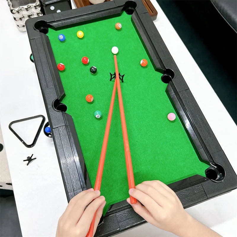 Fun Billiards table game, interactive play, family games, enhance parent-child interaction.