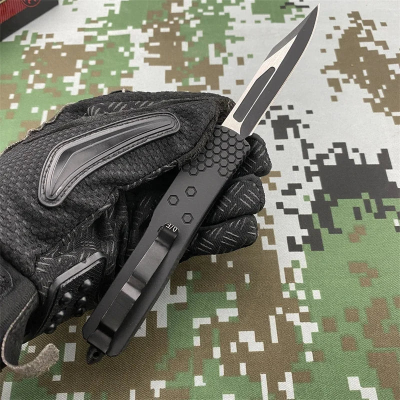 Zinc Alloy Handle, Multifunctional, Hunting, Self-defense Knives.