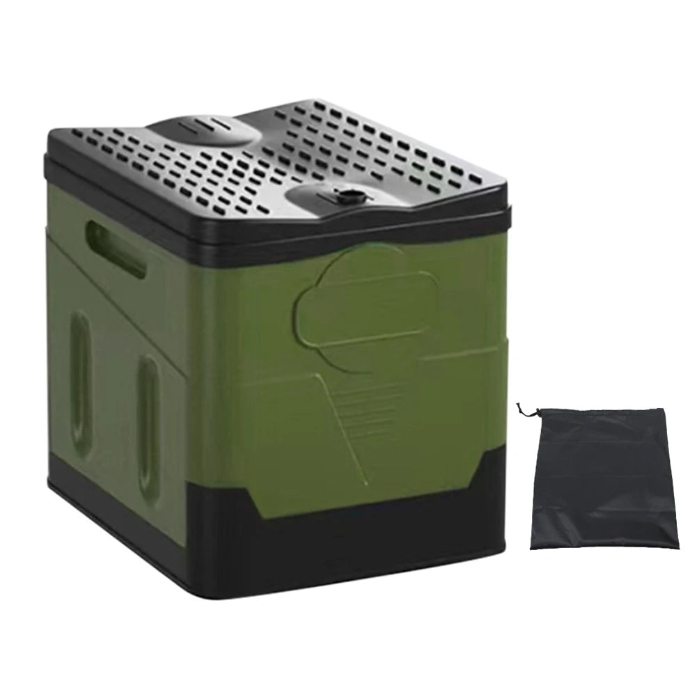 Portable, Folding Toilet. Strong, Reusable.