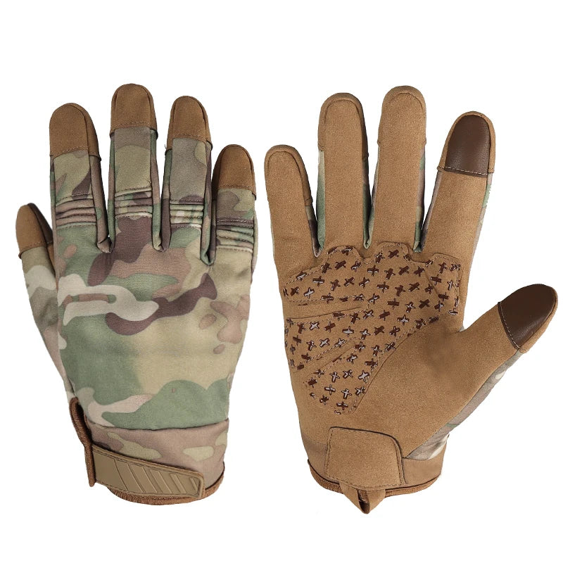 Tactical Touch Screen Gloves. Motorcycle , Protective, Full Finger, Hunting.