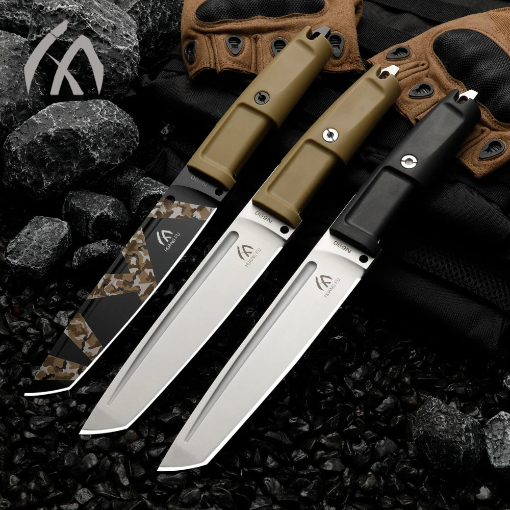 HUANG FU High Hardness Knife. Multifunctional, Various Environments.