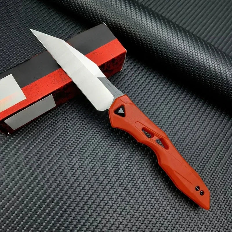 KS 7650 Folding Knife. 8Cr13Mov Blade. Nylon Fiber Handle.