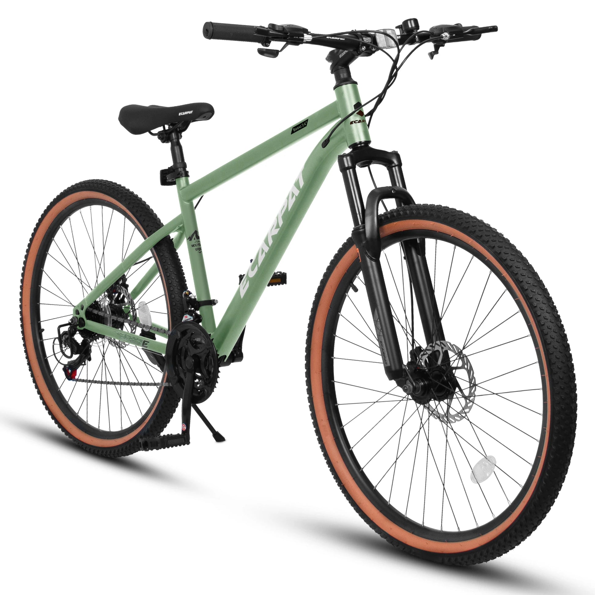 Ecarpat Mountain Bike - 24 Inch Wheel - 21-Speed - Dual Brakes.