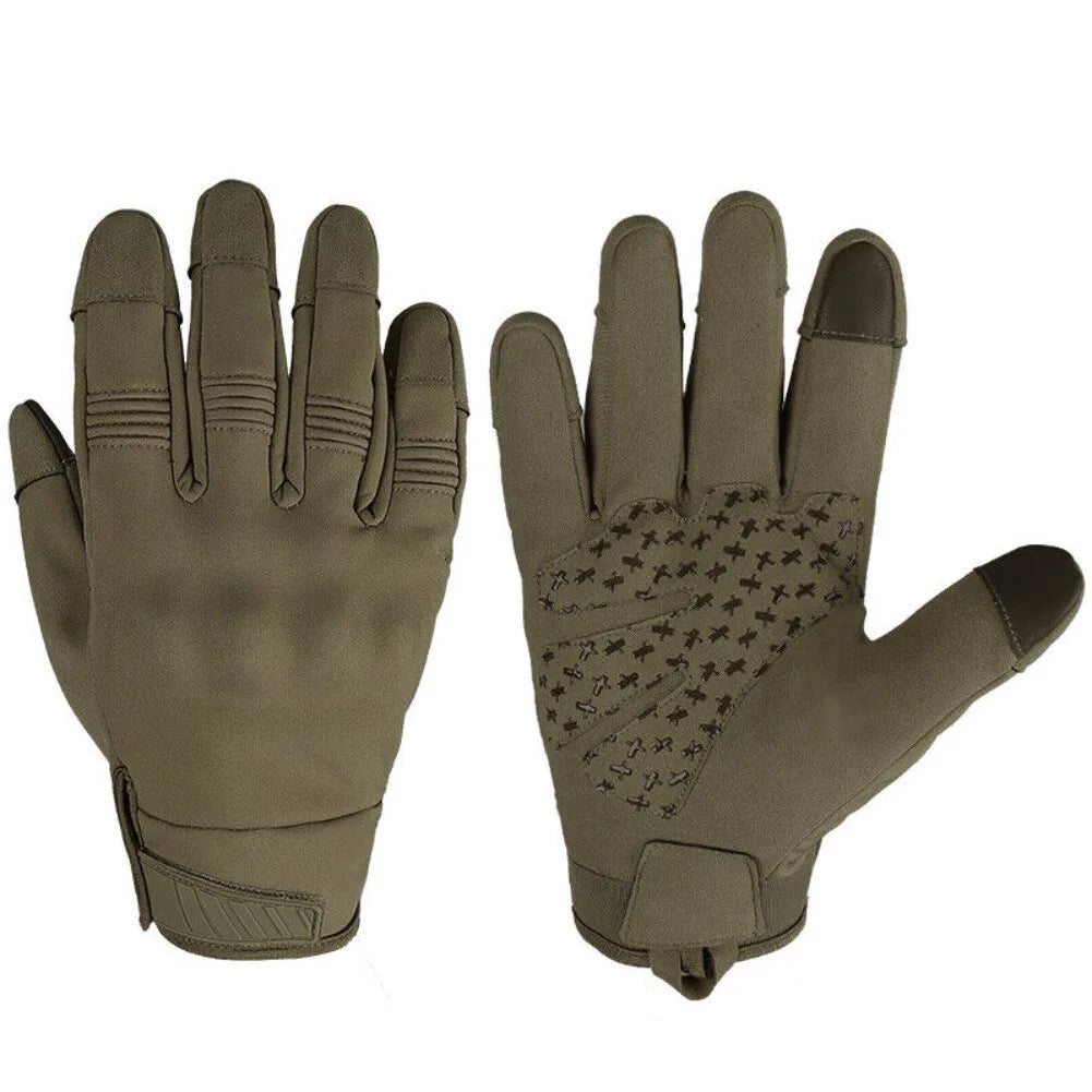 Tactical Touch Screen Gloves. Motorcycle , Protective, Full Finger, Hunting.