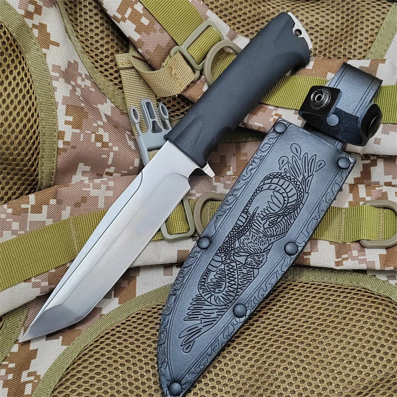 Stainless-Steel Knives: Mountaineering, Tactical ,Hunting. Cutting Tool .