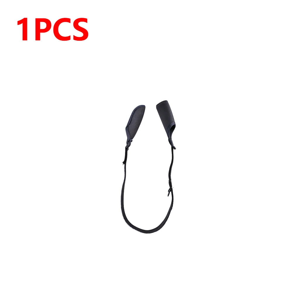 1-10PCS Fishing Rod Protection Sleeves. Adjustable Belt.
