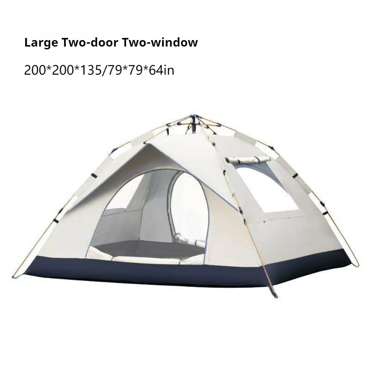 Automatic Quick-Opening Tent. Two Doors And Two Windows.