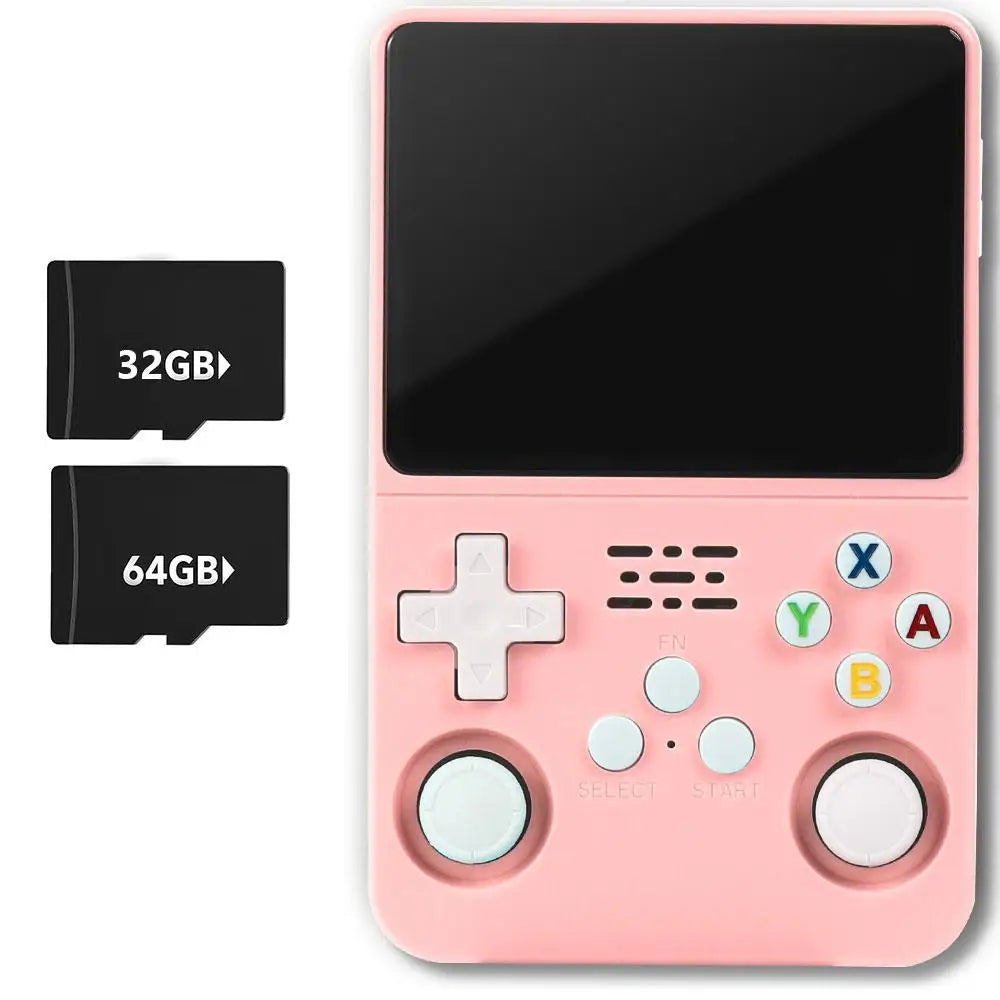 WUDS R36S Portable Handheld Game Controller With 3.5" HD Screen, Rechargeable Battery  - Perfect Christmas Gift For Gamers.