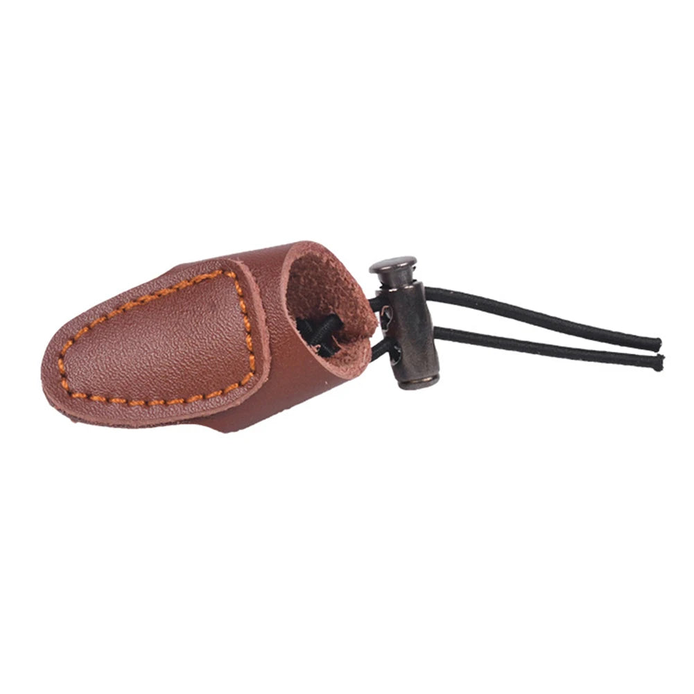 Bow & Arrow Finger Tip Protector. Archery Thumb Protective Gear.