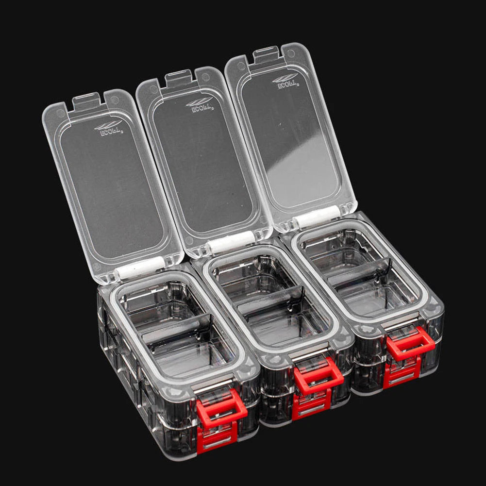 Tackle Box, Expandable, Waterproof. Clear Top. Fishing Lure Storage .