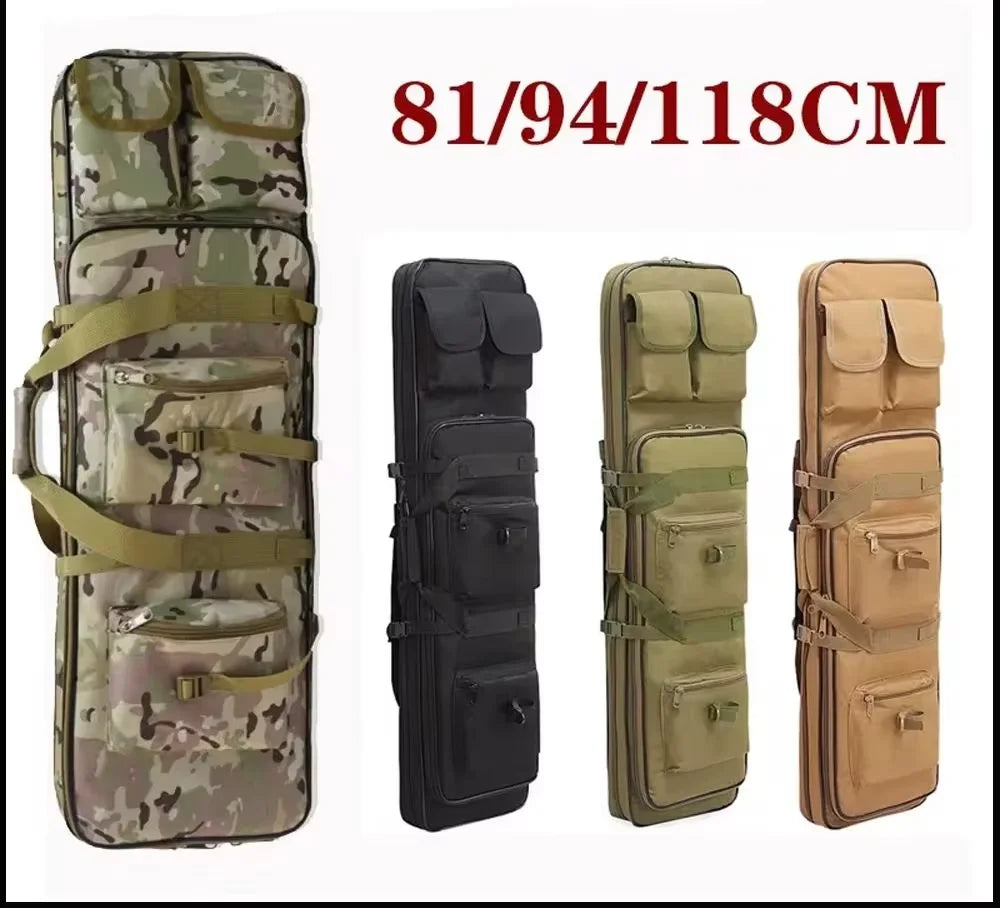 Tactical Rifle/Bow Carry Case – Multi-Pocket, Heavy Duty, 81/94/118CM Storage Bag
