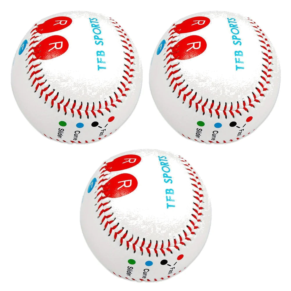1-5pc Training Baseball. Finger Placement Markers - Pitching Trainer.