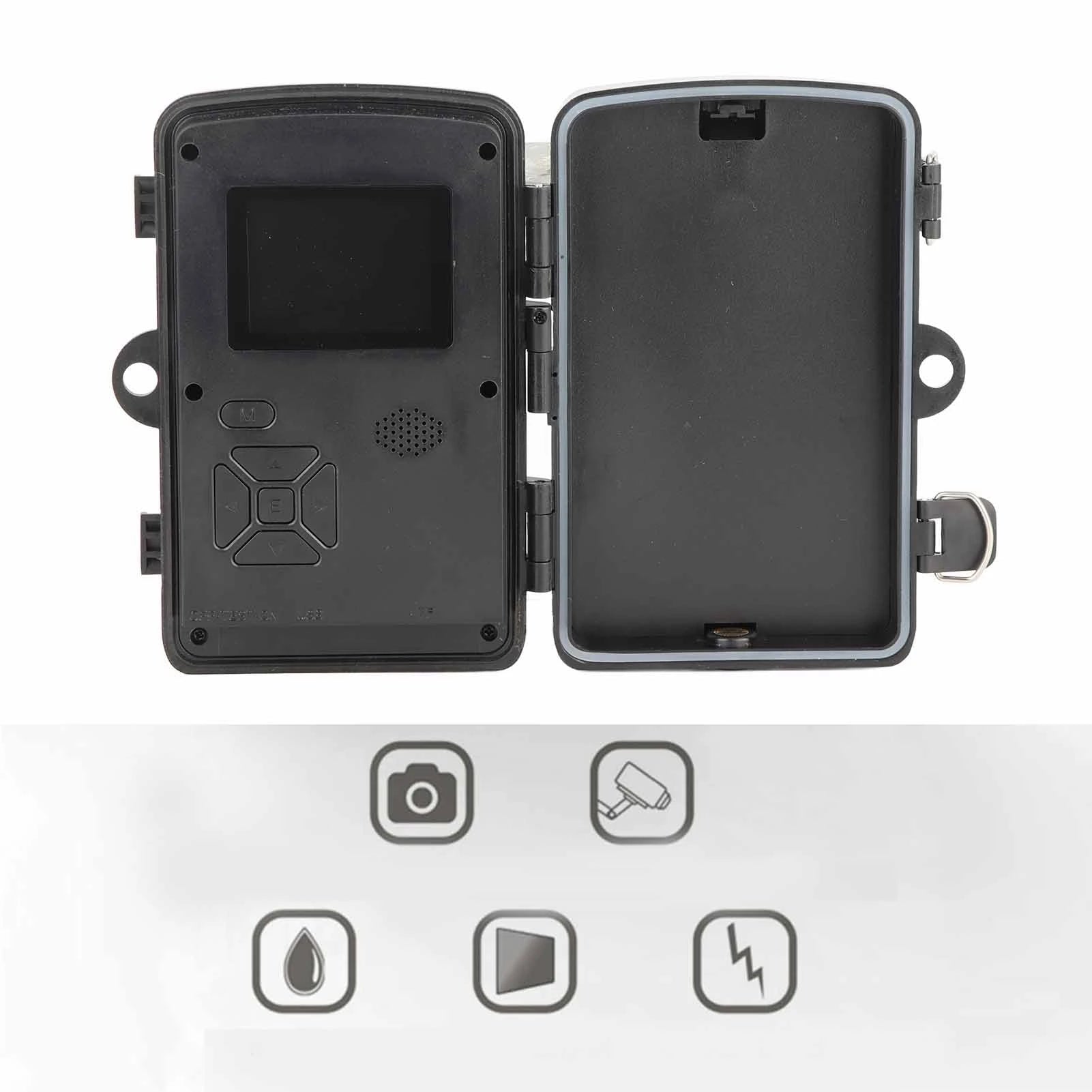 Infrared Night Vision.2.0 In. Display, Waterproof, Trail Camera .