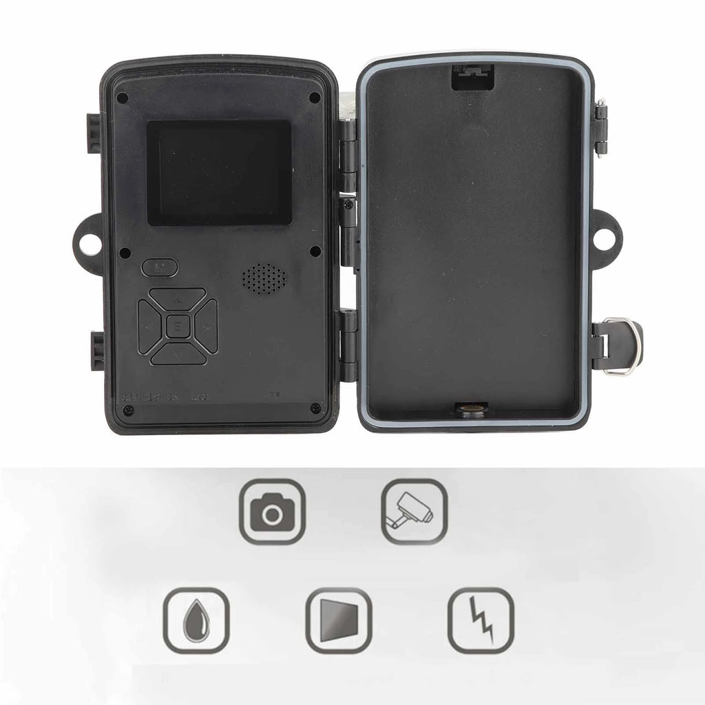 Infrared Night Vision.2.0 In. Display, Waterproof, Trail Camera .