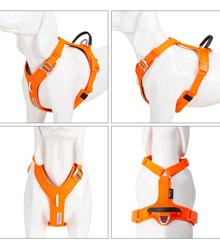Pet Harness- No Pull Reflective. Small- Medium- Large- Adjustable.
