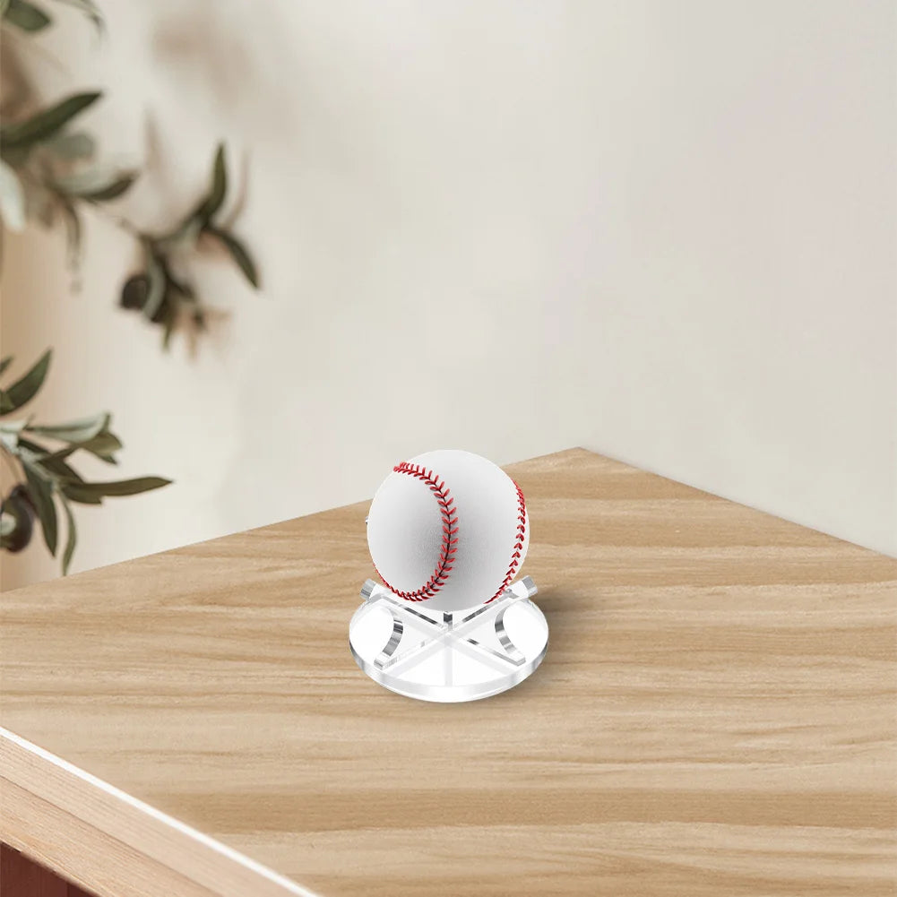 Clear Memorabilia- Autograph Baseball Stand.