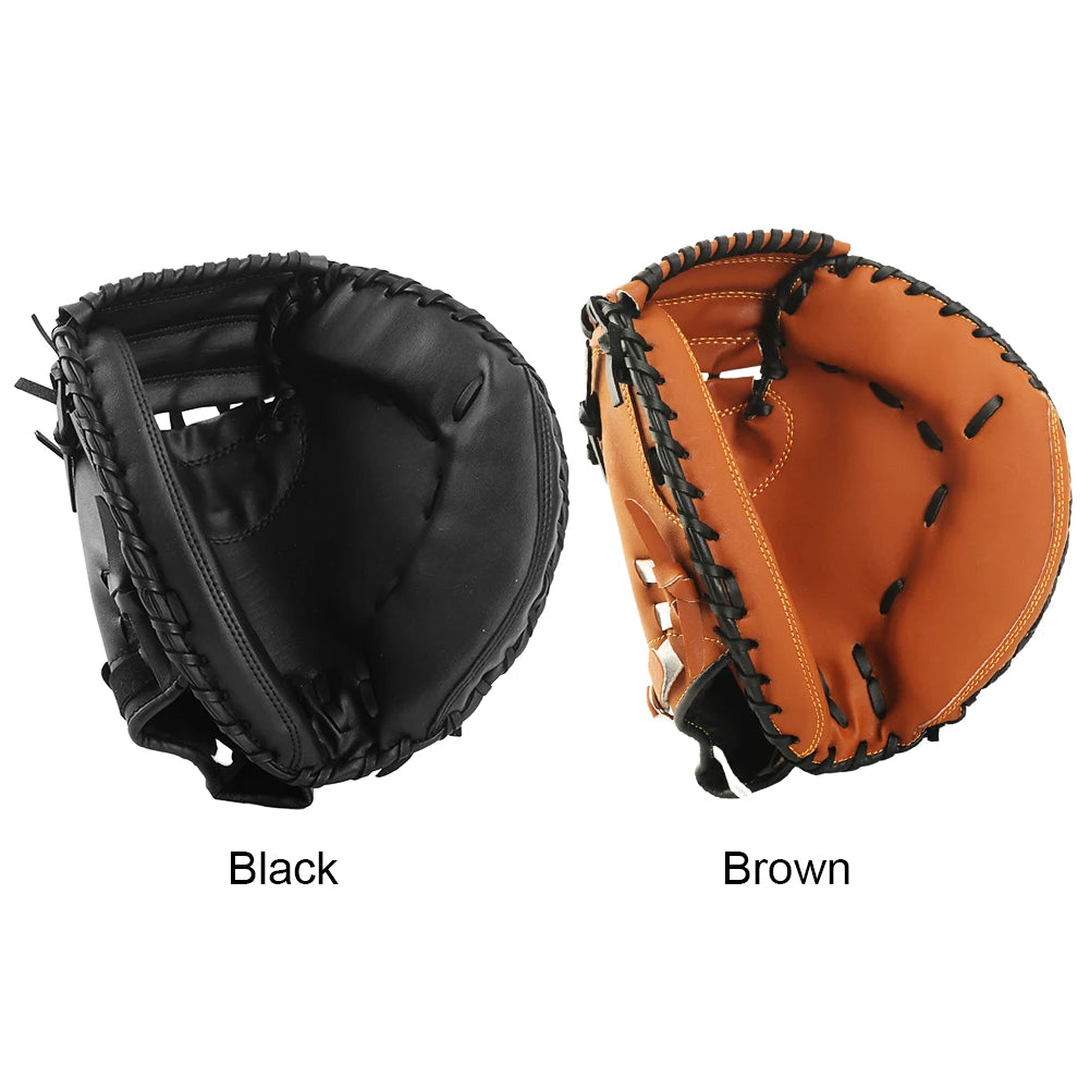 Leather Baseball Mitt- Fielding Glove. Wear-Resistant- Softball Glove.