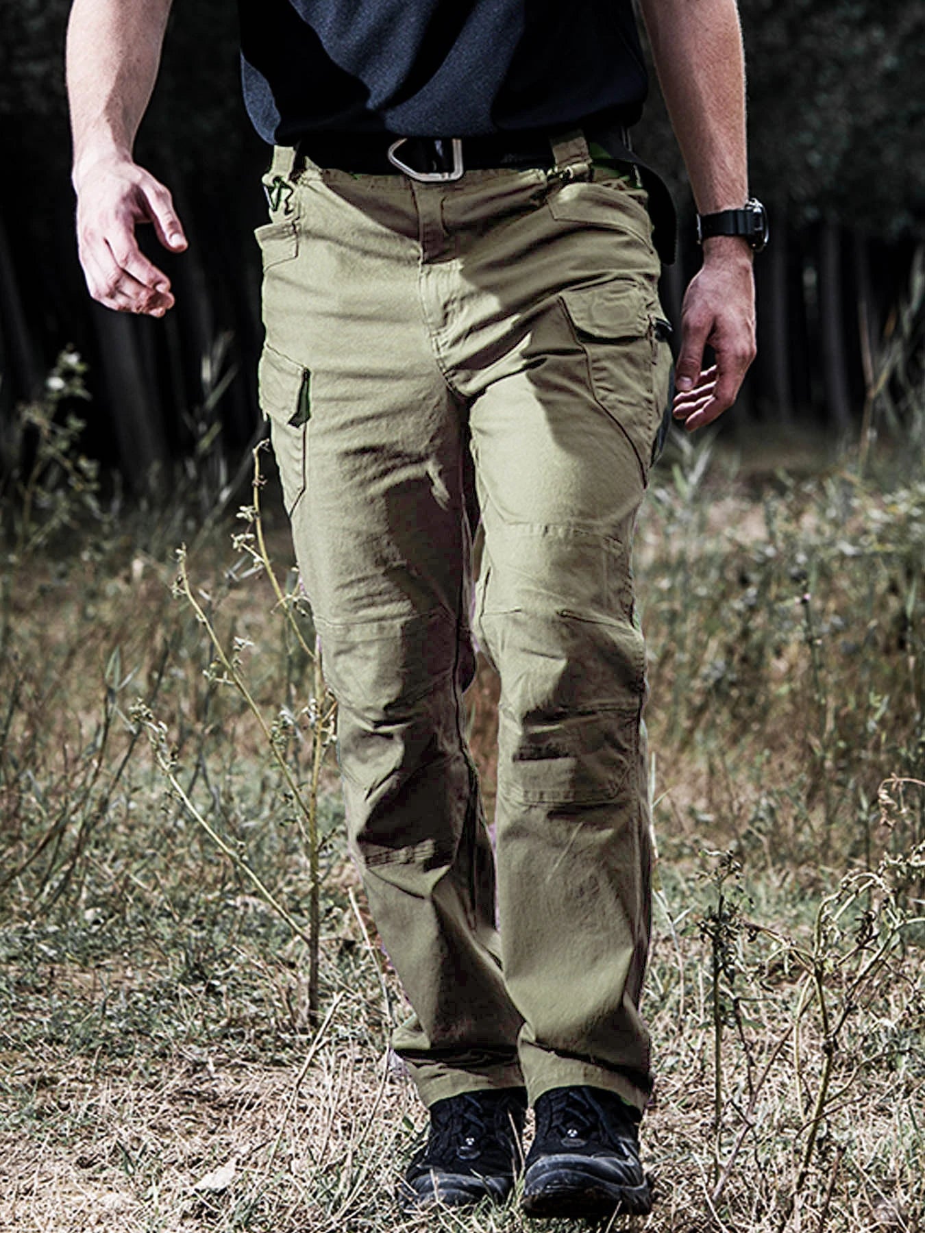 Military - Tactical Cargo Trousers. Waterproof, Multi-pocket , Workwear.