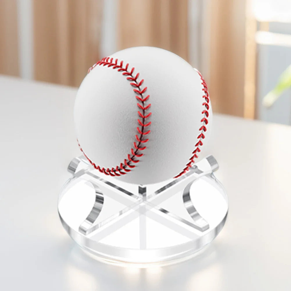 Clear Memorabilia- Autograph Baseball Stand.