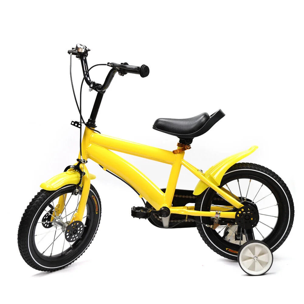 14 Inch Children's Bicycle. 2-11 Years - White/Red/Blue/Yellow.