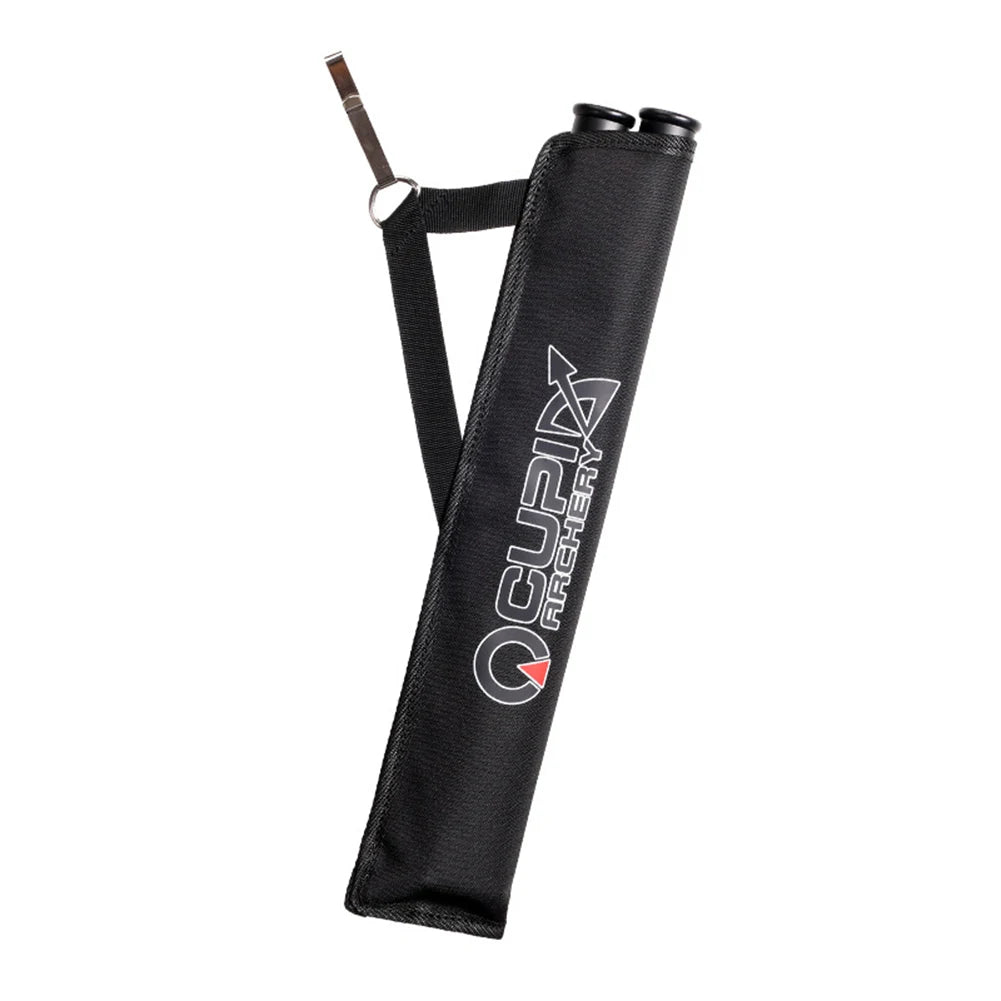 Waist Hanging Archery Quiver. Double Barrel Style.