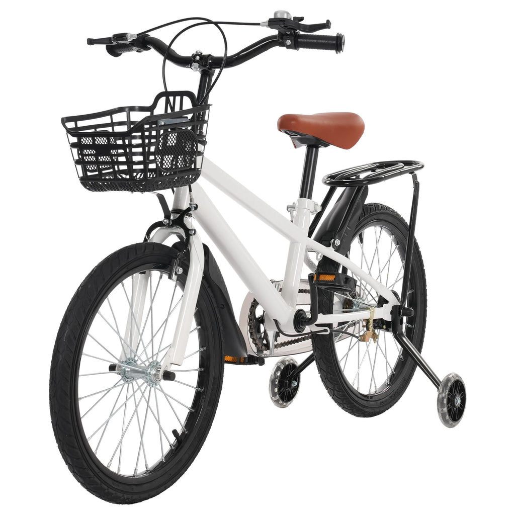 BMX Style Kid's Bikes with Training Wheels, Children Bicycle for Kids and Toddler.