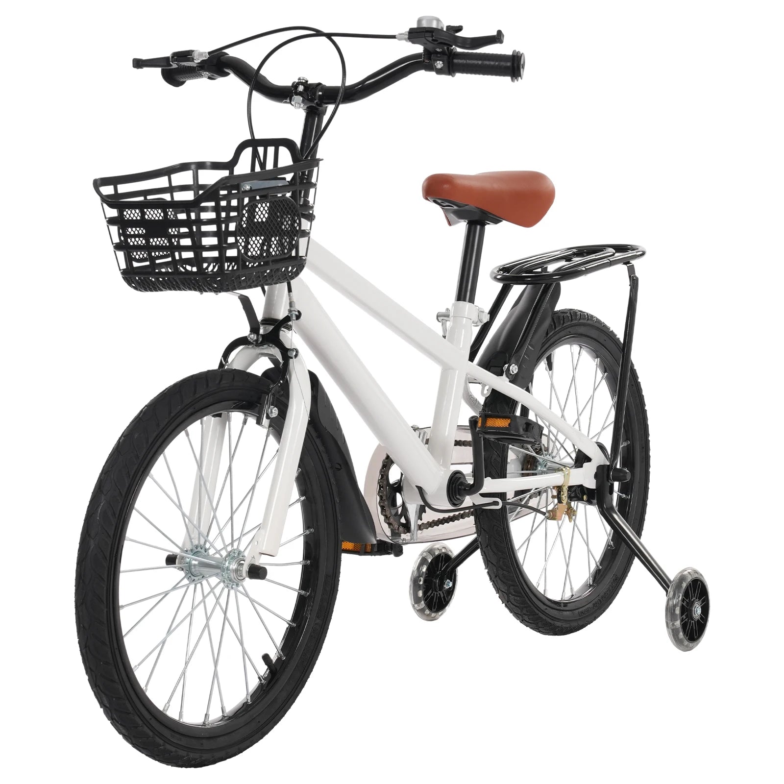BMX Style Kid's Bikes with Training Wheels, Children Bicycle for Kids and Toddler.