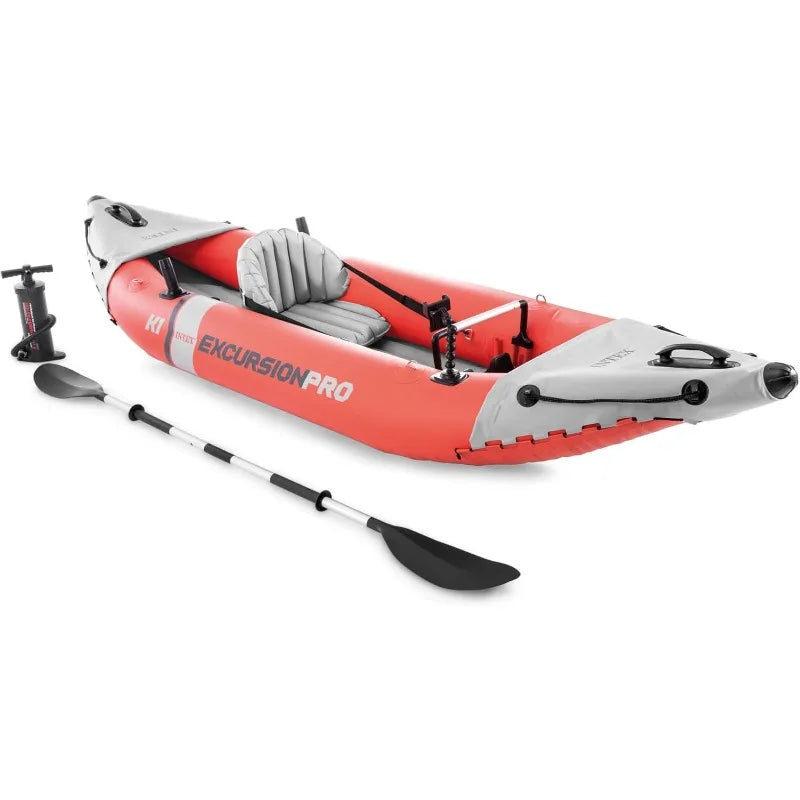 INTEX 68303EP Excursion Pro K1 Inflatable Kayak Set.