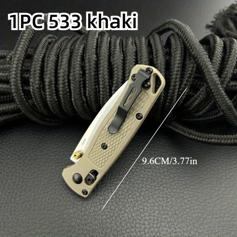 Multi Colors, BM 535/533 Folding Pocket Knife. Nylon Fiber Handle.