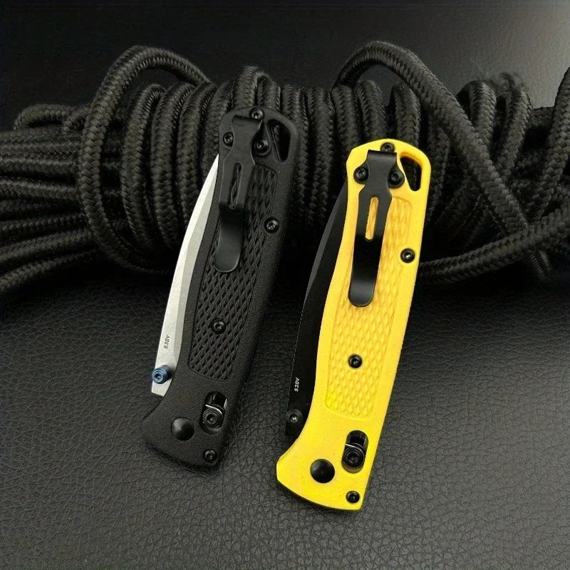 Multi Colors, BM 535/533 Folding Pocket Knife. Nylon Fiber Handle.