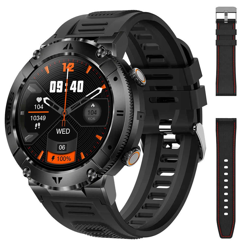 LaNikar Smart Watch, TFT Display, Bluetooth, Call, Blood Pressure, Health Monitor, Custom Dial, Waterproof.