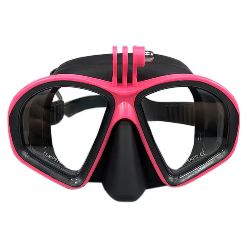 Professional Scuba Diving Mask. Snorkel, Silicone Skirt Diving Mask.