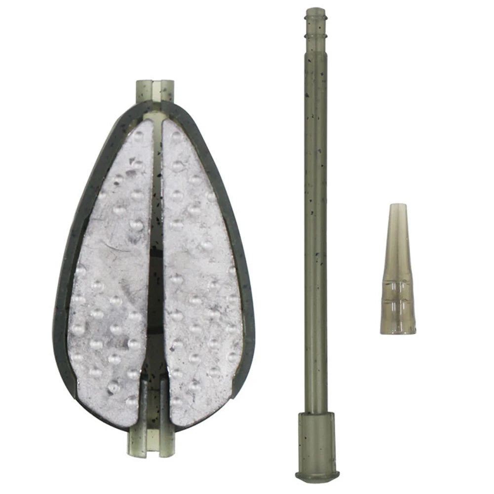 Portable Inline Method Fishing Bait Basket Feeders For Carp Fishing .