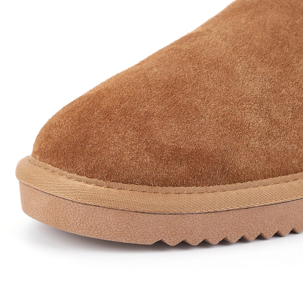 Women's Warm Winter Booties- Anti-Slip- Slip On Short Boots.