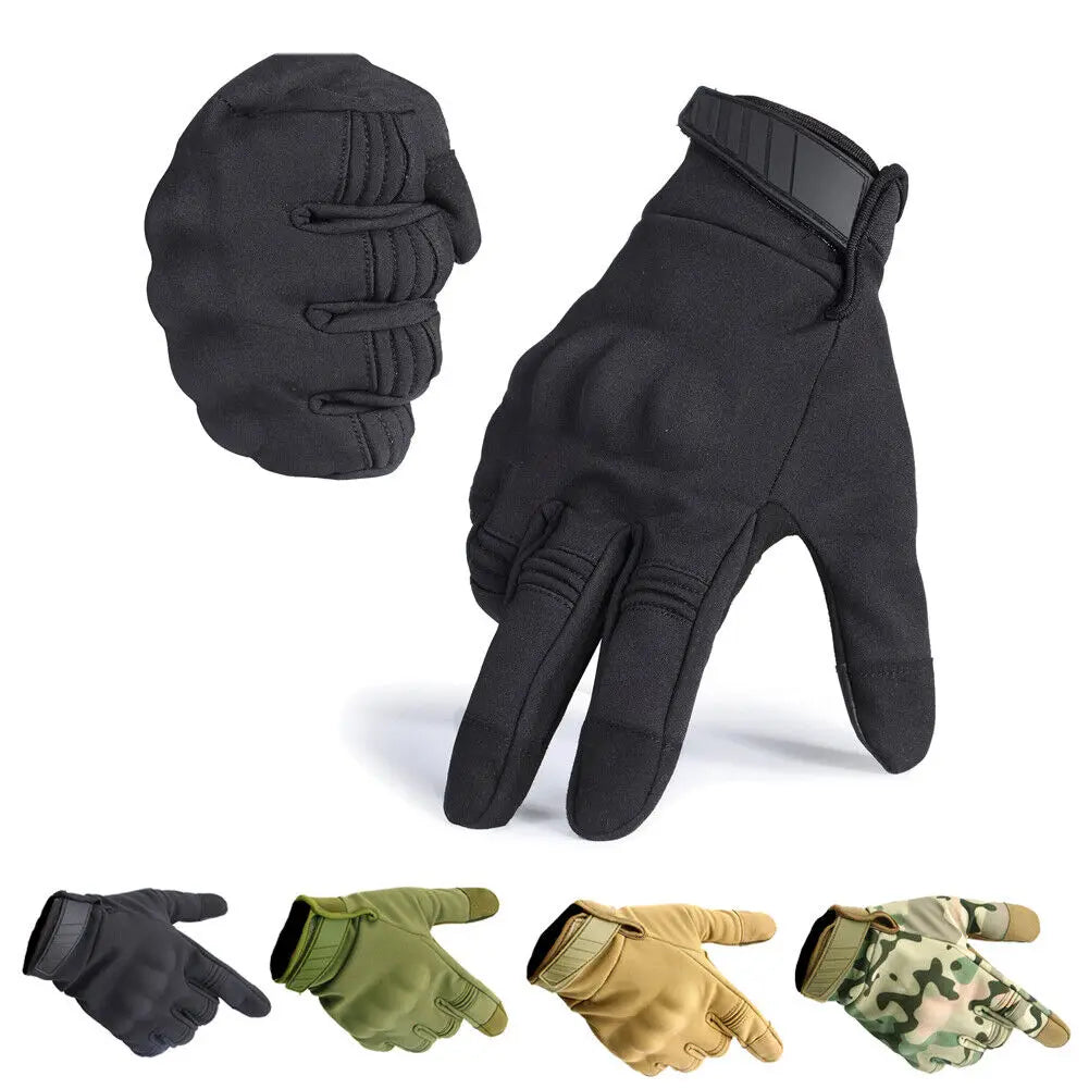Tactical Touch Screen Gloves. Motorcycle , Protective, Full Finger, Hunting.