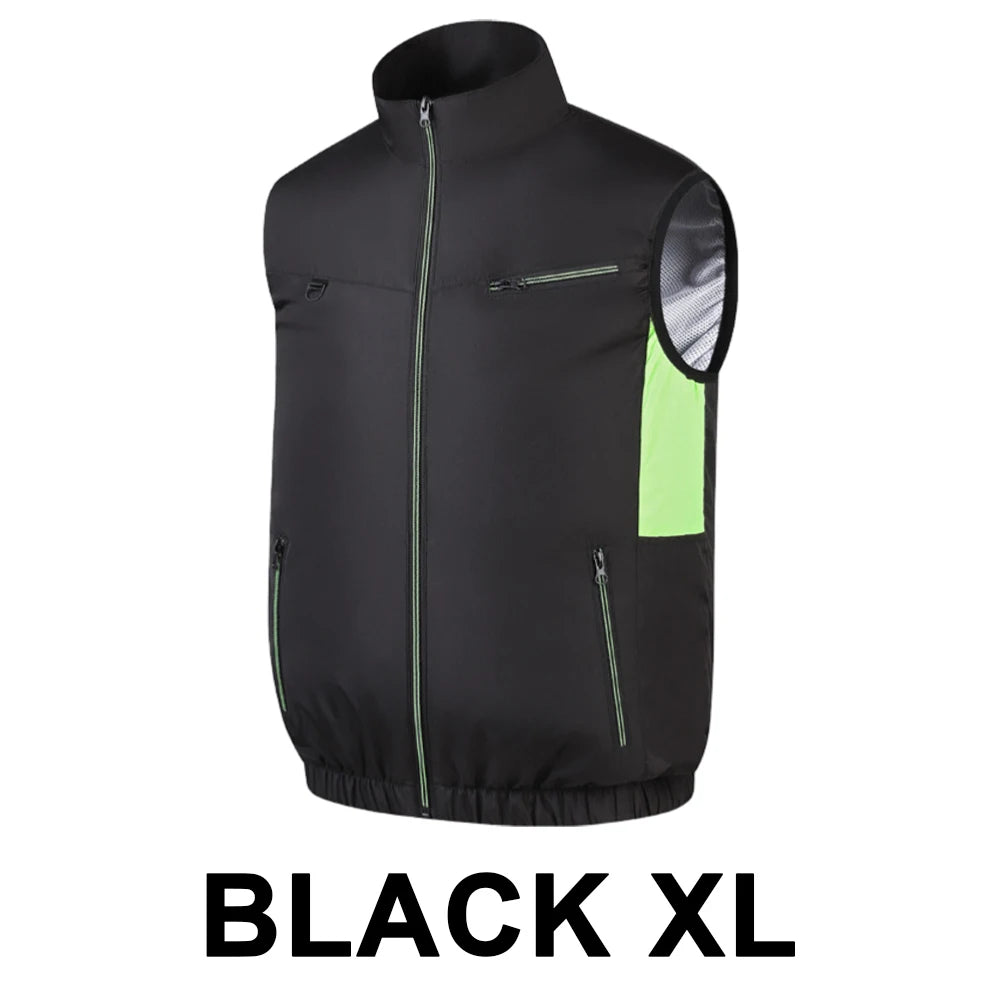 Cooling Vest Fan, Vest. 3 Gears, Breathable ,Wearable, Camping, Hiking.