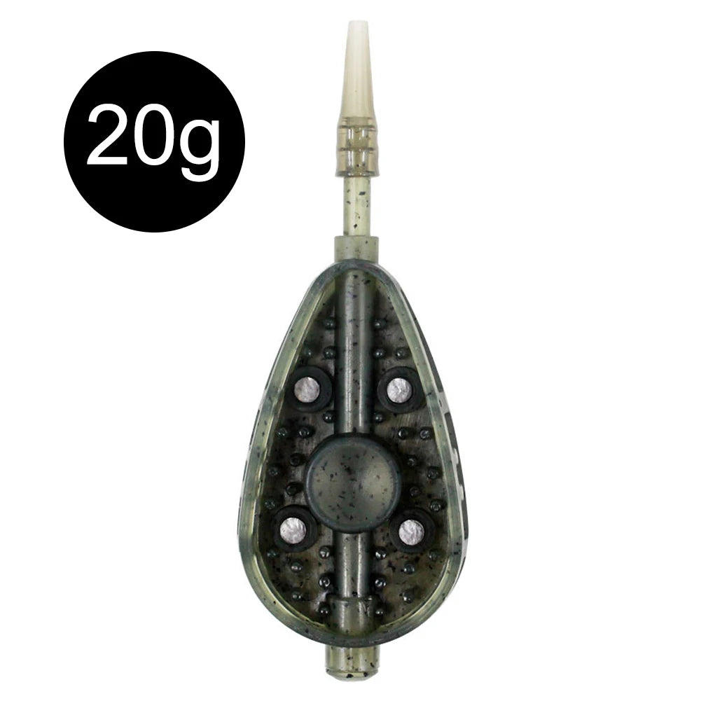 Portable Inline Method Fishing Bait Basket Feeders For Carp Fishing .