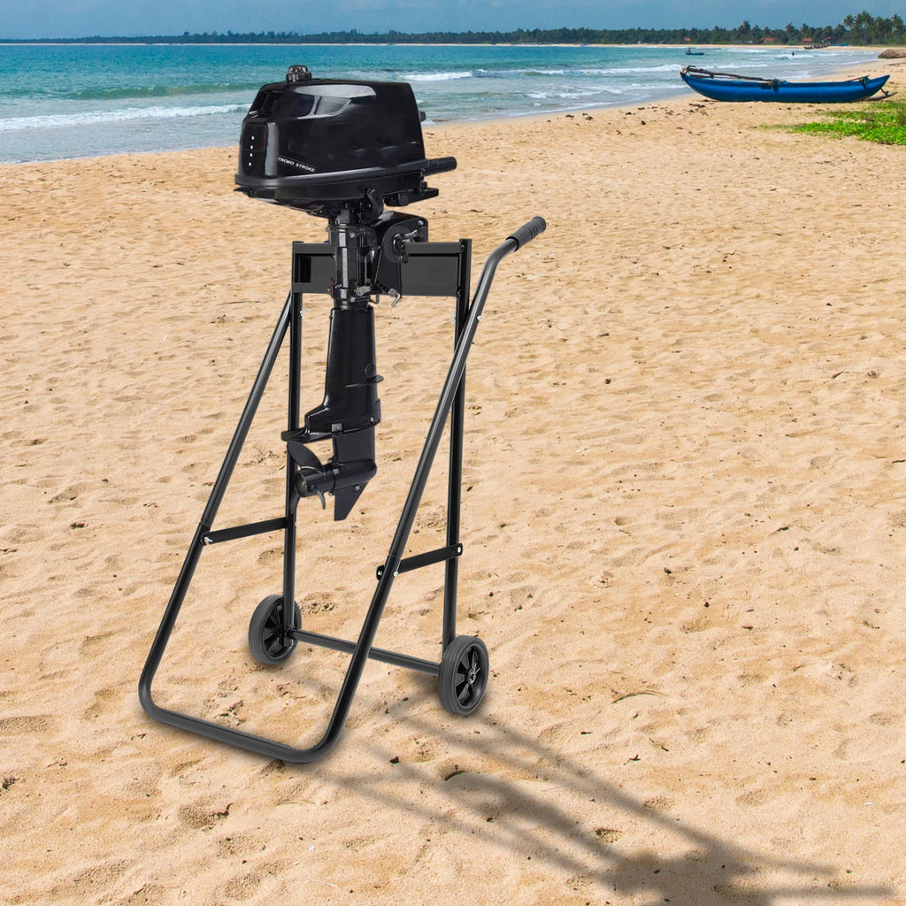 Folding Outboard Boat Motor Cart,154LBS Capacity, Multi Purposed Motor Stand.