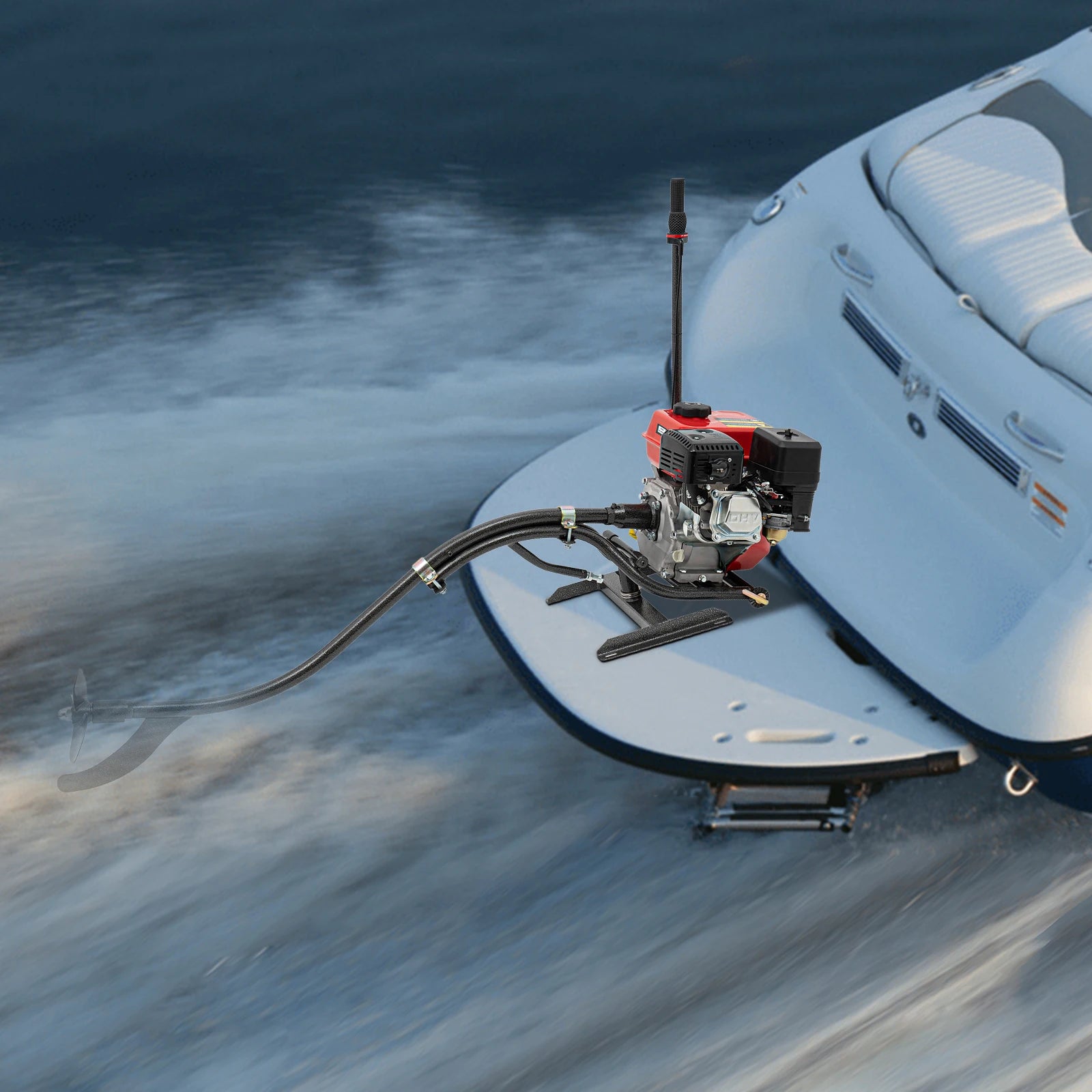 7.5hp 212cc 4stroke Outboard Motor. Inflatable Boat 9.84-19.69 Feet In Length Dinghies.