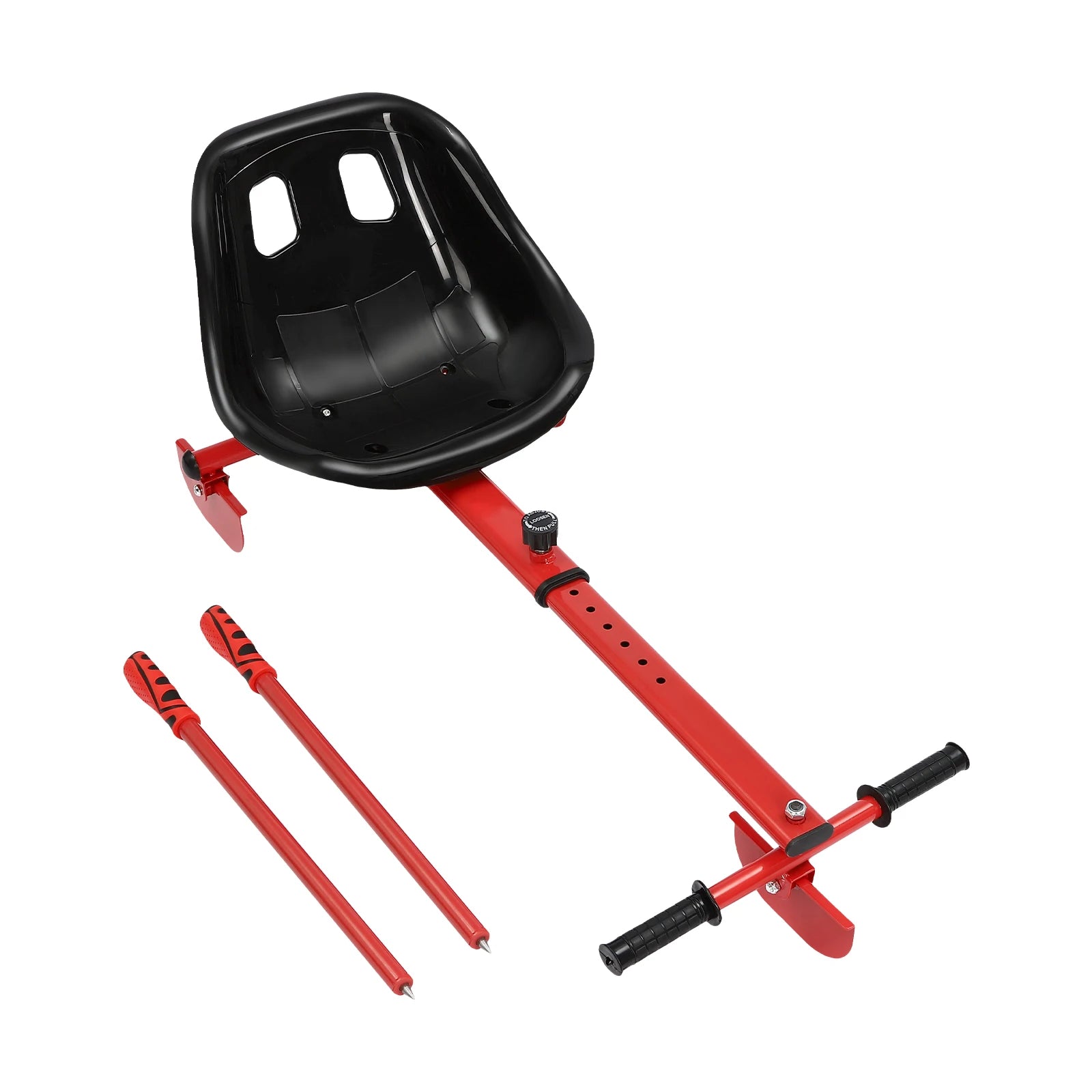 Kids' Snow Sled with 360° Grips - Durable Ice Slider.