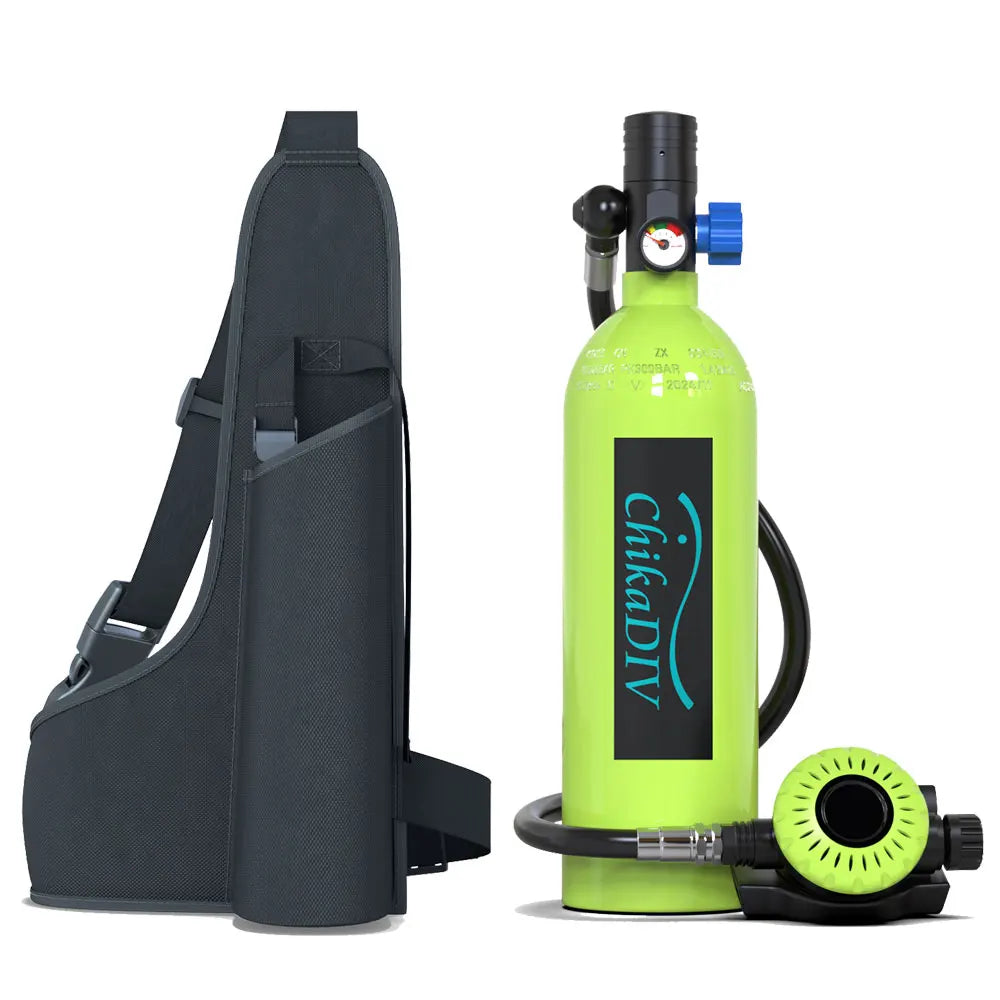Scuba Gear Set, Mini Diving Tank, 1L Capacity With 3000 PSI.